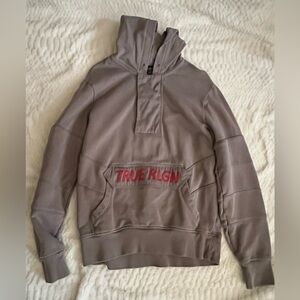 True Religion Gray Garment with Red Accent